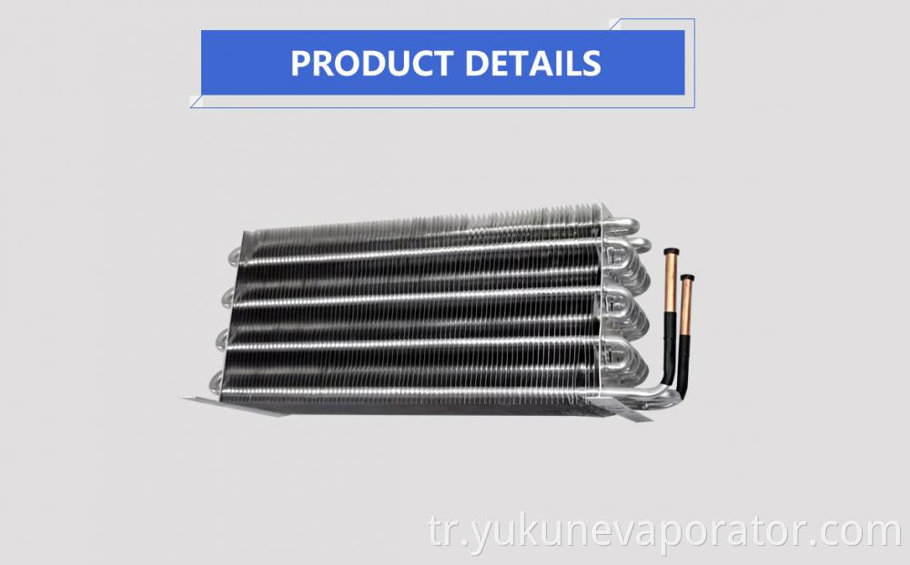 Alüminyum tüp alüminyum yüzgeç bakır tüpü Aluminum Tube Aluminum Fin Copper Tube